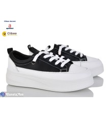 Кросівки жіночі на весну/осінь (8 пар р.36-41) чорний  "BELIES-D"