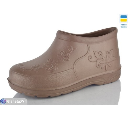 Калоші жіночі на весну/осінь (8 пар р.38-41) коричневий  "LOTTOS" Калоші жіночі на весну/осінь (8 пар р.38-41) коричневий  "LOTTOS"