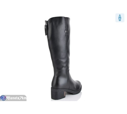 Чоботи жіночі на зиму (8 пар р.36-41) чорний  "Asito"