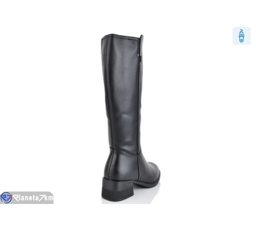 Чоботи жіночі на зиму (8 пар р.36-41) чорний  "Asito"