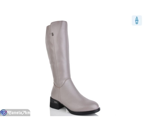 Чоботи жіночі на зиму (8 пар р.36-41) сірий  "Asito"