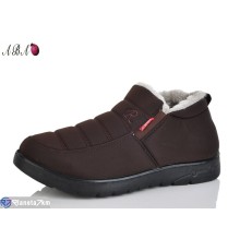 Черевики чоловічі на зиму (8 пар р.40-45) коричневий  "Aba"