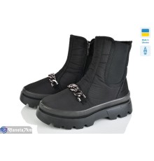 Черевики жіночі на весну/осінь (6 пар р.37-41) чорний  "OLLA"