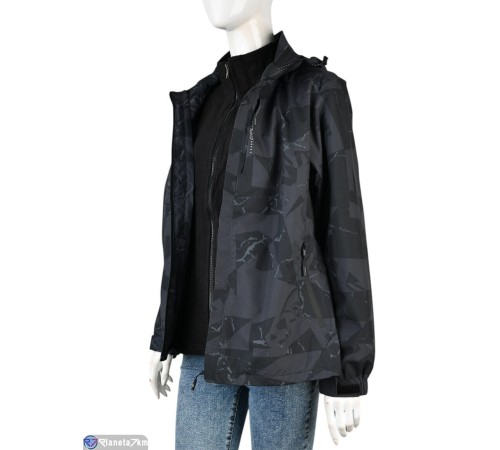 Куртка жіноча на зиму (4 шт. р.сетка L-3XL) чорний  "Mirella"