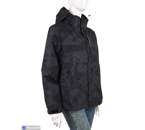 Куртка жіноча на зиму (4 шт. р.сетка L-3XL) чорний  "Mirella"