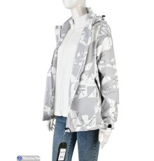 Куртка жіноча на зиму (4 шт. р.сетка L-3XL) сірий  "Mirella"