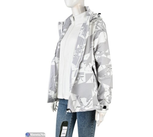 Куртка жіноча на зиму (4 шт. р.сетка L-3XL) сірий  "Mirella"