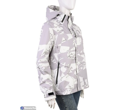 Куртка жіноча на зиму (4 шт. р.сетка L-3XL) сірий  "Mirella"