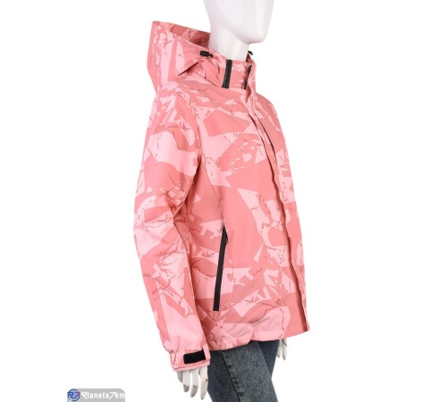 Куртка жіноча на зиму (4 шт. р.сетка L-3XL) рожевий  "Mirella"