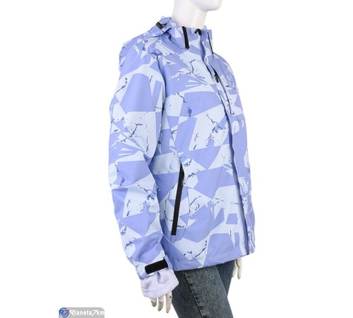 Куртка жіноча на зиму (4 шт. р.сетка L-3XL) фіолетовий  "Mirella"