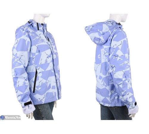 Куртка жіноча на зиму (4 шт. р.сетка L-3XL) фіолетовий  "Mirella"