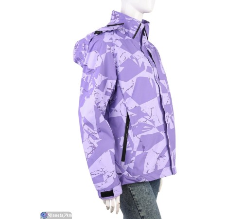 Куртка жіноча на зиму (4 шт. р.сетка L-3XL) фіолетовий  "Mirella"