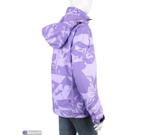 Куртка жіноча на зиму (4 шт. р.сетка L-3XL) фіолетовий  "Mirella"