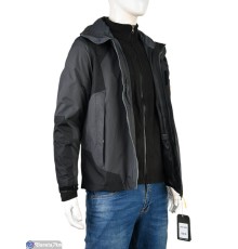 Куртка чоловіча на зиму (5 шт. р.сетка L-5XL) сірий  "Mirella"