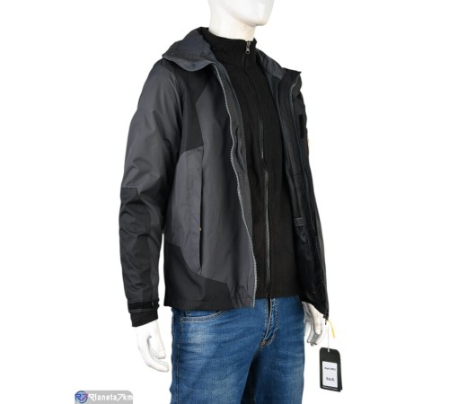 Куртка чоловіча на зиму (5 шт. р.сетка L-5XL) сірий  "Mirella"