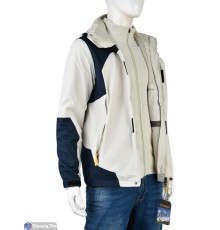 Куртка чоловіча на зиму (5 шт. р.сетка L-5XL) бежевий  "Mirella"