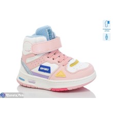 Черевики дитячі на весну/осінь (8 пар р.21-26) рожевий  "Laifakids"