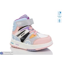 Черевики дитячі на весну/осінь (8 пар р.21-26) рожевий  "Laifakids"