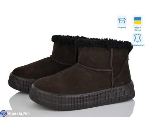 Уггі жіночі на зиму (6 пар р.36-41) коричневий  "STELUSA"