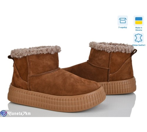 Уггі жіночі на зиму (6 пар р.36-41) коричневий  "STELUSA"