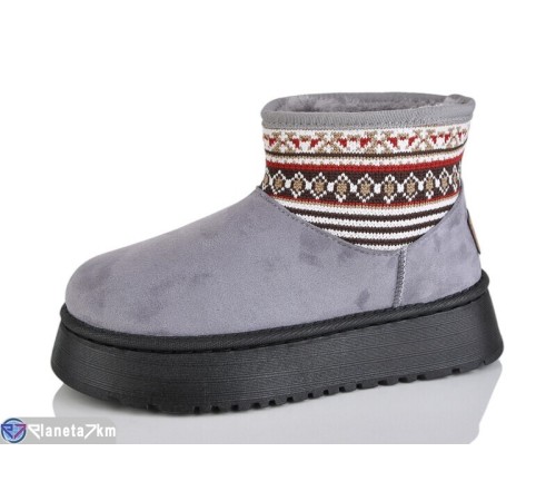 Уггі жіночі на зиму (8 пар р.36-41) сірий  "LULI"