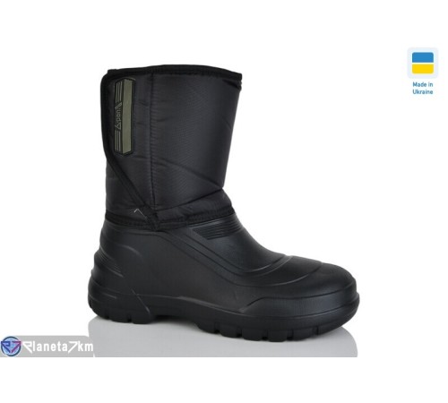 Чоловічі чоботи з піни на зиму (6 пар р.42-45) чорний  "MURMUR"