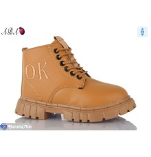 Черевики дитячі на зиму (8 пар р.31-36) camel  "Aba"