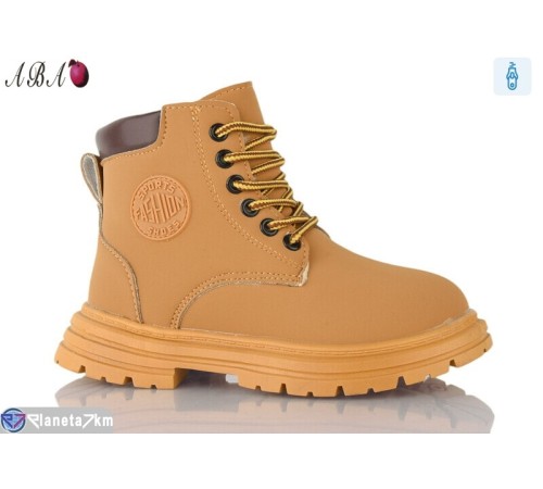 Черевики дитячі на зиму (8 пар р.31-36) camel  "Aba" Черевики дитячі на зиму (8 пар р.31-36) camel  "Aba"