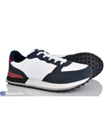 Кросівки чоловічі на весну/осінь (8 пар р.41-46) білий  "Mirella"