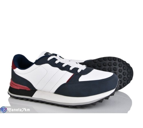 Кросівки чоловічі на весну/осінь (8 пар р.41-46) білий  "Mirella"