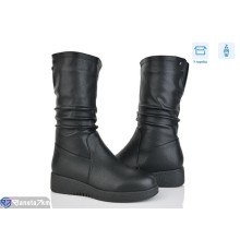 Черевики жіночі на весну/осінь (6 пар р.36-41) чорний  "Mirella"
