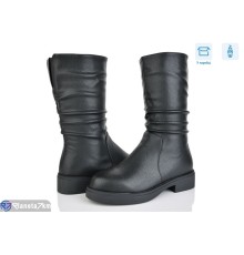 Черевики жіночі на весну/осінь (6 пар р.36-41) чорний  "Mirella"
