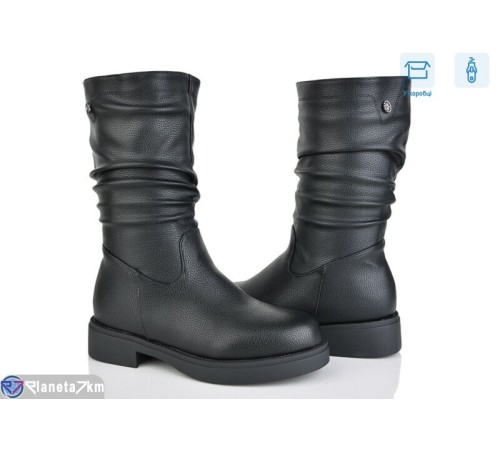 Черевики жіночі на весну/осінь (6 пар р.36-41) чорний  "Mirella" Черевики жіночі на весну/осінь (6 пар р.36-41) чорний  "Mirella"