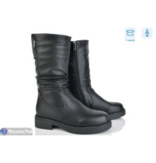 Черевики жіночі на весну/осінь (6 пар р.36-41) чорний  "Mirella"