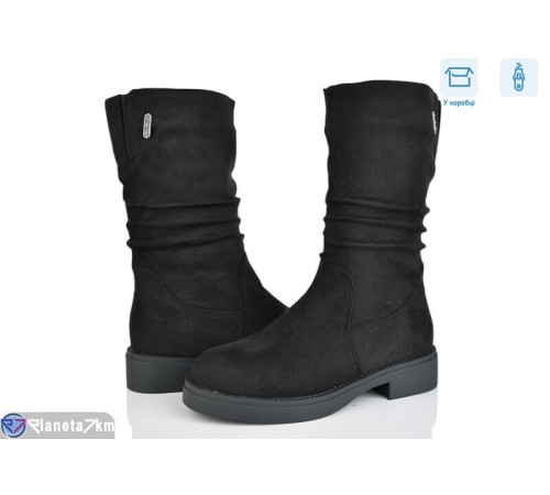 Черевики жіночі на весну/осінь (6 пар р.36-41) чорний  "Mirella" Черевики жіночі на весну/осінь (6 пар р.36-41) чорний  "Mirella"