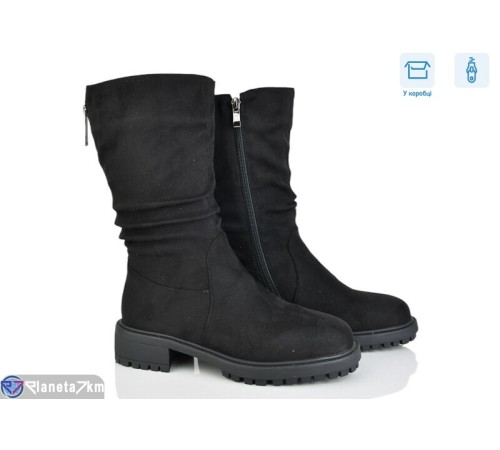 Черевики жіночі на весну/осінь (6 пар р.36-41) чорний  "Mirella" Черевики жіночі на весну/осінь (6 пар р.36-41) чорний  "Mirella"