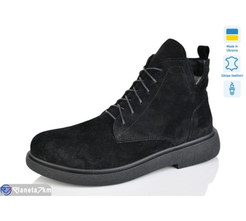 Черевики жіночі на зиму (6 пар р.40-43) чорний  "LIKA"