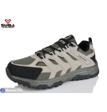 Кросівки чоловічі на весну/осінь (8 пар р.41-46) зелений  "SUBA"