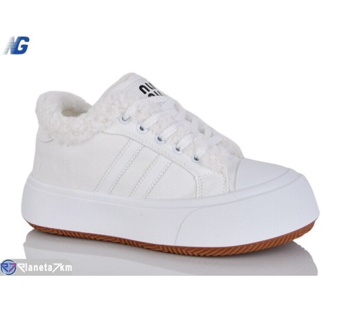 Кросівки жіночі на зиму (8 пар р.36-41) білий  "Navigator"