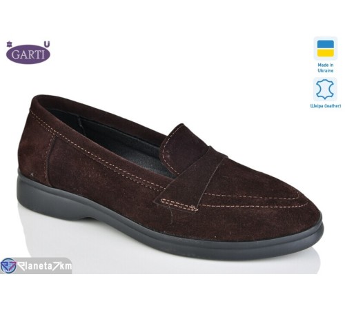 Туфлі жіночі на весну/осінь (6 пар р.36-40) коричневий  "Garti"