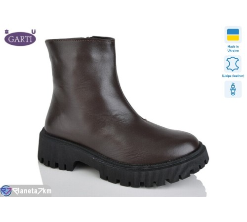 Черевики жіночі на весну/осінь (6 пар р.36-40) коричневий  "Garti" Черевики жіночі на весну/осінь (6 пар р.36-40) коричневий  "Garti"