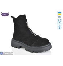 Черевики жіночі на зиму (6 пар р.36-40) чорний  "Garti"