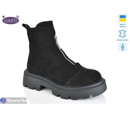 Черевики жіночі на зиму (6 пар р.36-40) чорний  "Garti" Черевики жіночі на зиму (6 пар р.36-40) чорний  "Garti"