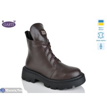 Черевики жіночі на зиму (6 пар р.36-40) коричневий  "Garti"