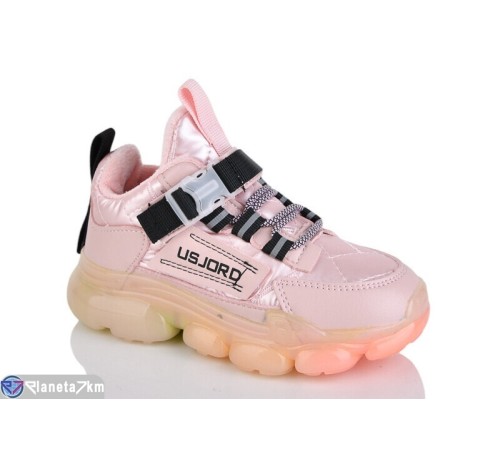 Дитячі кросівки на весну/осінь (10 пар р.27-31) рожевий  "SALIN"