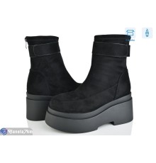 Черевики жіночі на зиму (6 пар р.36-40) чорний  "Mirella" Черевики жіночі на зиму (6 пар р.36-40) чорний  "Mirella"