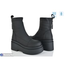 Черевики жіночі на зиму (6 пар р.36-40) чорний  "Mirella" Черевики жіночі на зиму (6 пар р.36-40) чорний  "Mirella"