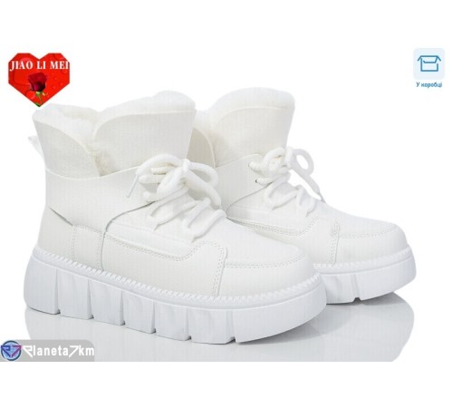 Уггі жіночі на зиму (8 пар р.36-41) білий "Jiao Li Mei" Уггі жіночі на зиму (8 пар р.36-41) білий "Jiao Li Mei"
