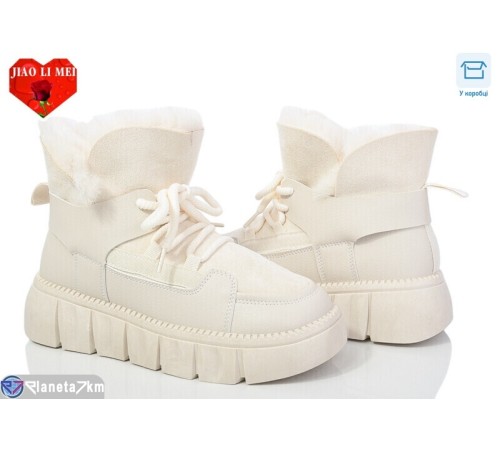 Уггі жіночі на зиму (8 пар р.36-41) бежевий "Jiao Li Mei" Уггі жіночі на зиму (8 пар р.36-41) бежевий "Jiao Li Mei"