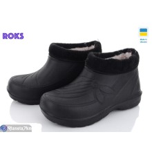 Калоші жіночі на зиму (8 пар р.38-41) чорний  "Roks"